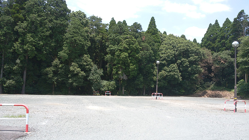 歌岡葬儀社大津斎場の第2駐車場は斎場右奥です