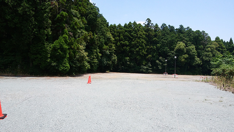 歌岡葬儀社大津斎場の第3駐車場は斎場右奥です
