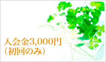 入会金3,000円(初回のみ)